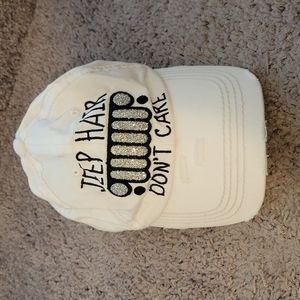 "Jeep hair don't care" hat